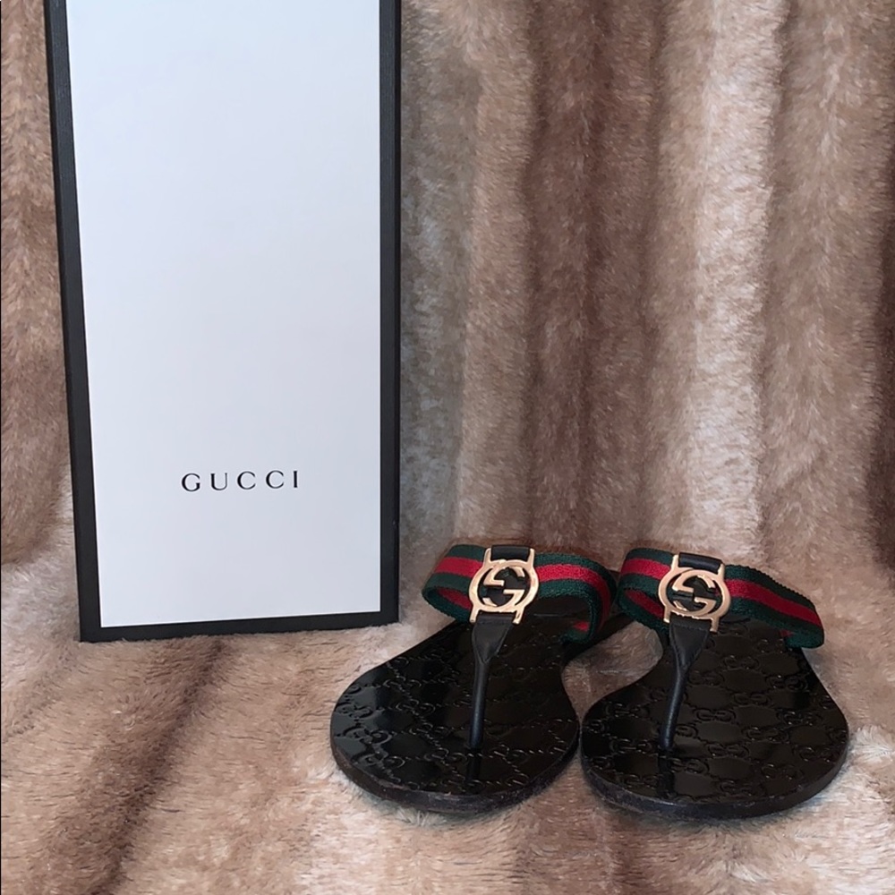 Authentic Gucci Sandals NS NYLON GUCCI/LIFFORD